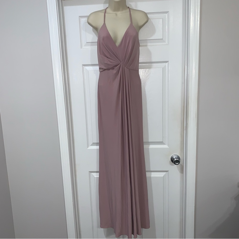 DB Studio Gathered Bridesmaids Dress - Picture 2 of 16